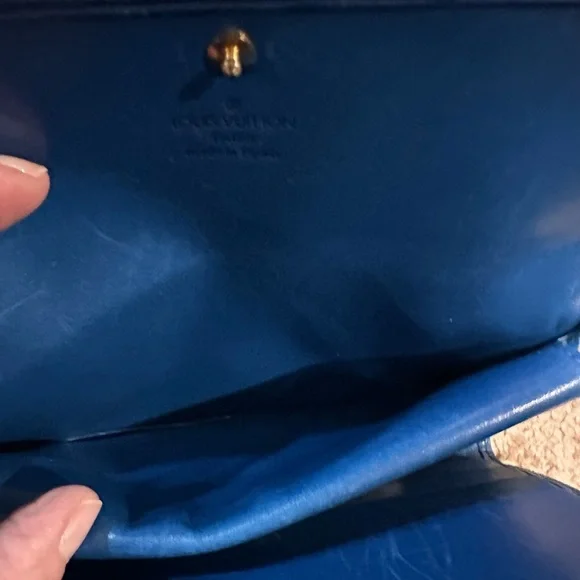 Louis Vuitton Blue Wallet - Picture 7 of 9